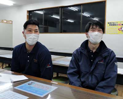 インタビュー写真